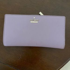 Kate spade lavender wallet